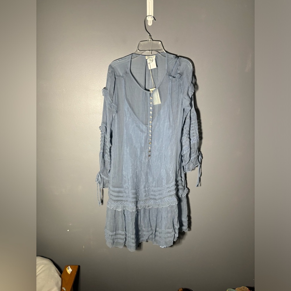 Sundance Cottagcore Sheath Dress Womens Size Small - Picture 1 of 6